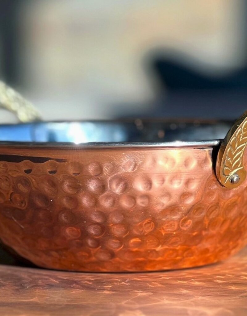 Verve Culture Indian Handi Copper & Stainless Double Wall Bowl