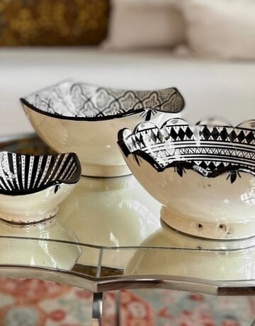 Verve Culture Moroccan Safi Ceramic Bowls