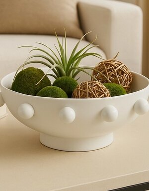 Sagebrook Home Sagebrook Hobnail Bowl