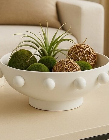 Sagebrook Home Sagebrook Hobnail Bowl