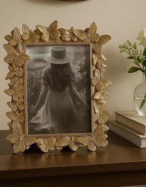 Sagebrook Home Sagebrook Gold Butterfly Frame