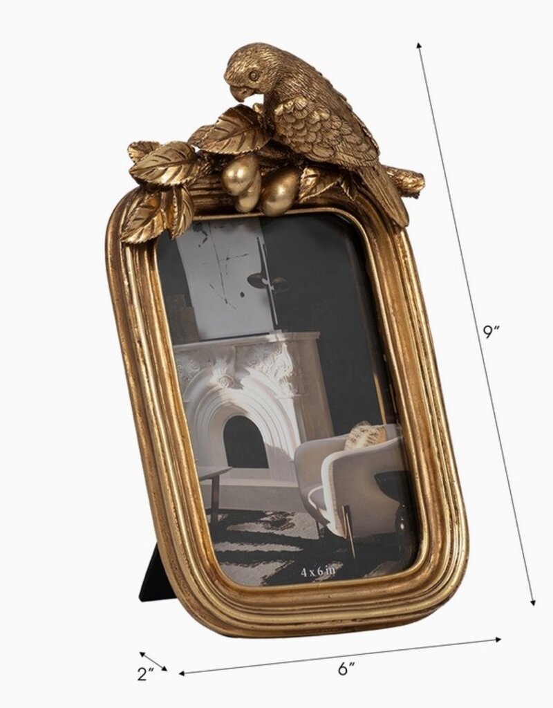 Sagebrook Home Sagebrook Gold Bird Frame
