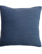 Creative Co-op Embroidered & Striped Pillow