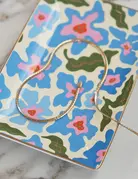 Idlewild Stationary Trippy Daisies Trinket Dish