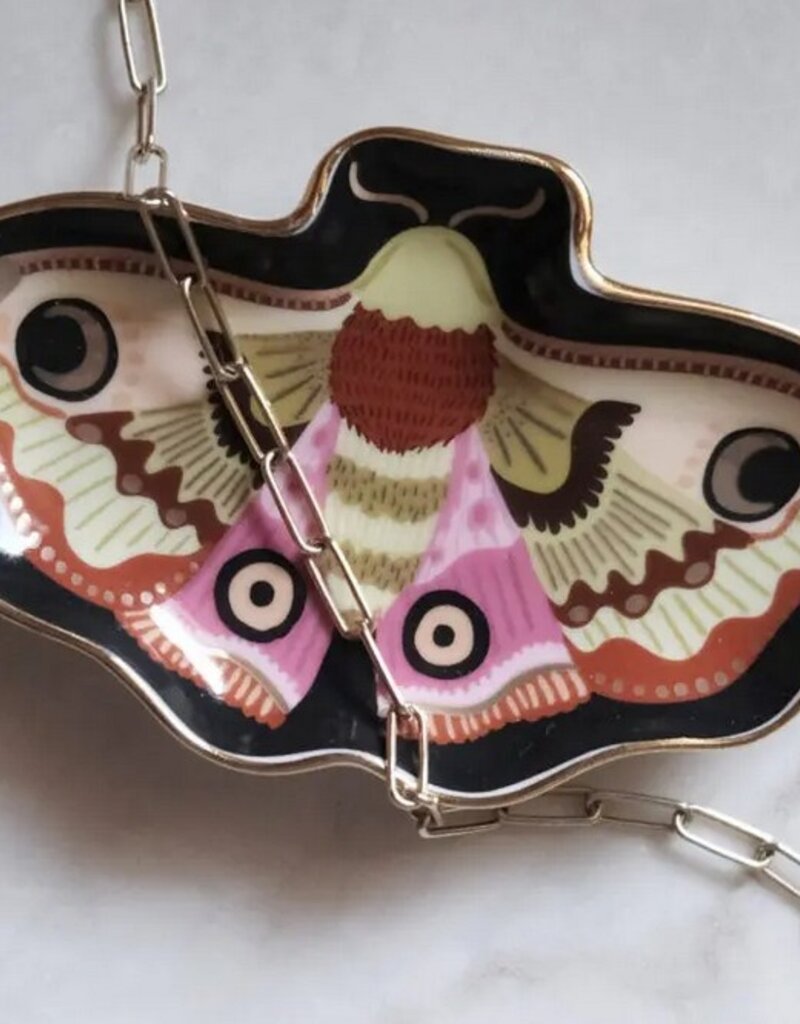 Idlewild Stationary Moon Moth Trinket Dish