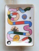 Idlewild Stationary Rainbow Snake Trinket Dish