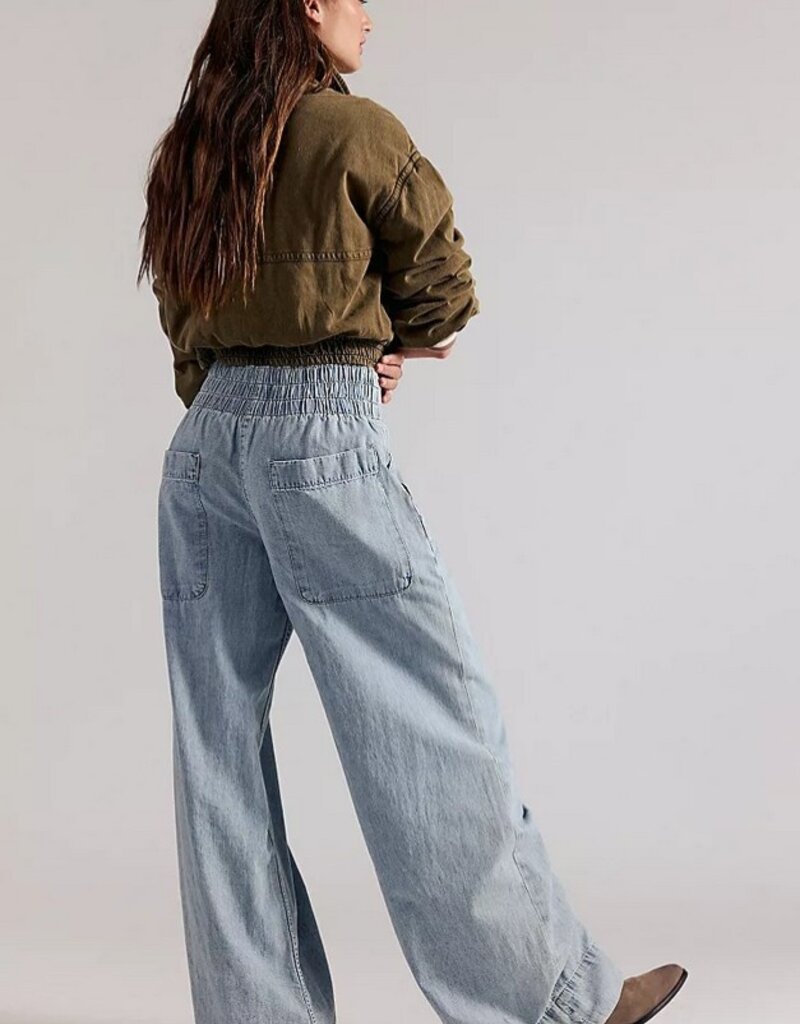 Free People Free People Breezy Denim Pull On Pant
