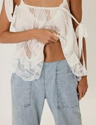 Free People Free People Breezy Denim Pull On Pant