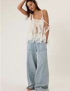 Free People Free People Breezy Denim Pull On Pant
