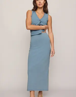 Z Supply Z Supply Gail Jersey Midi Skirt