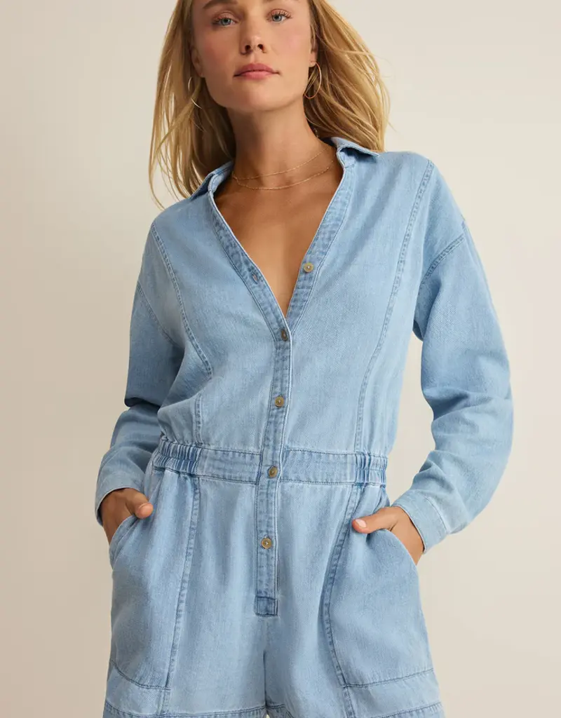 Z Supply Z Supply Sully Chambray Romper