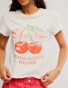 Free People Free People Nova Cherry Tee