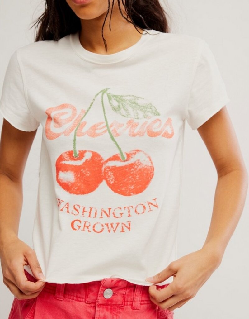 Free People Free People Nova Cherry Tee