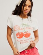 Free People Free People Nova Cherry Tee