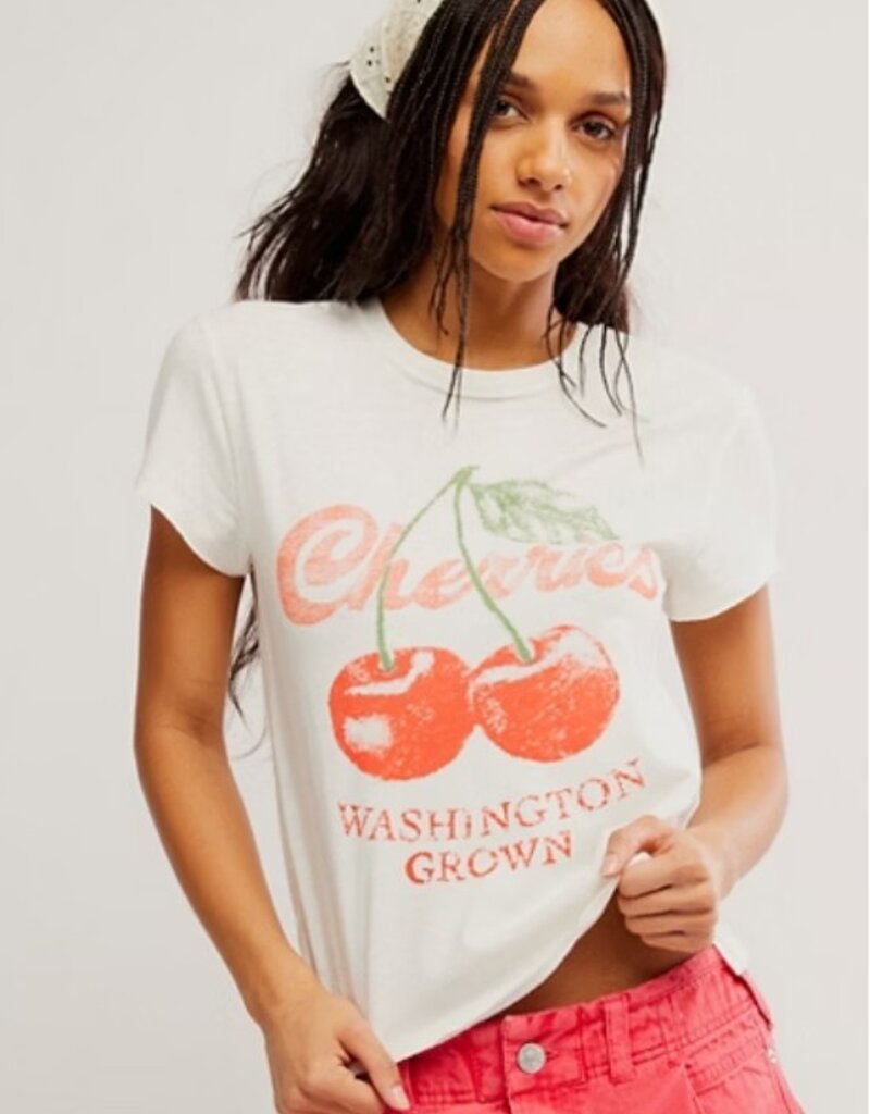 Free People Free People Nova Cherry Tee
