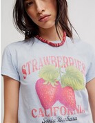 Free People Free People Nova Strawberry Tee