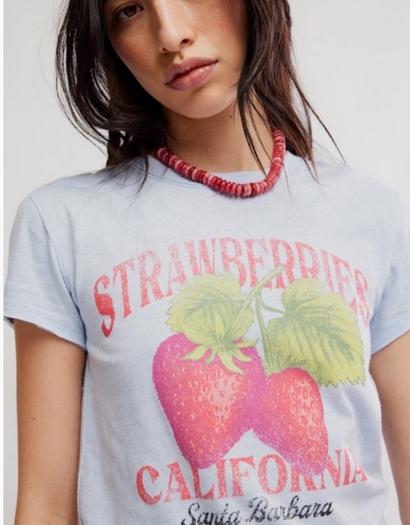 Free People Free People Nova Strawberry Tee