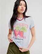 Free People Free People Nova Strawberry Tee