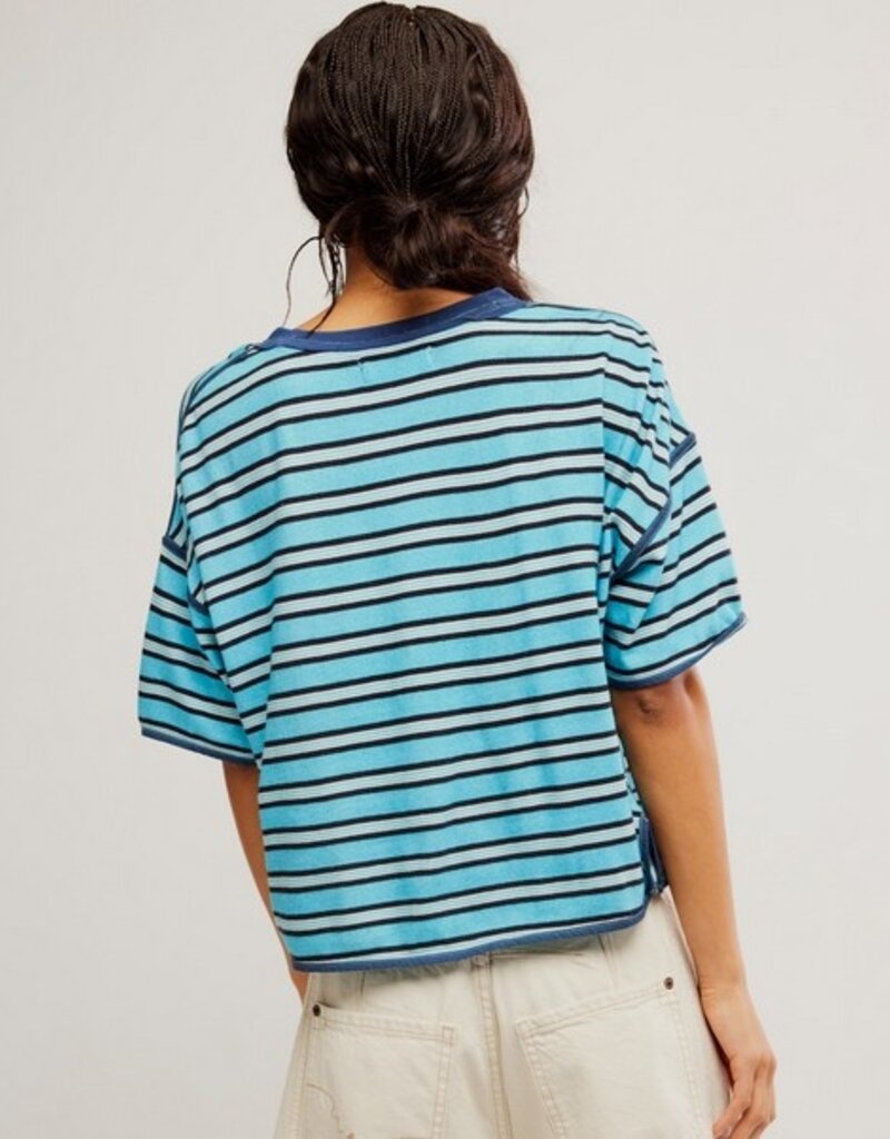 Free People Free People Clean Rugby Tee