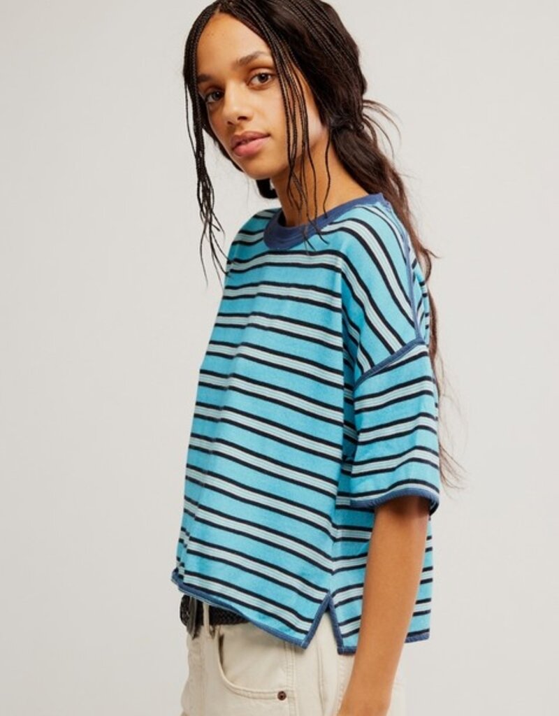 Free People Free People Clean Rugby Tee