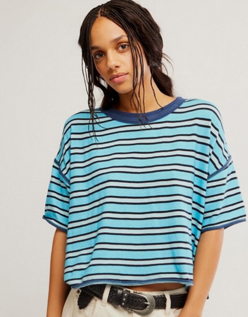 Free People Free People Clean Rugby Tee