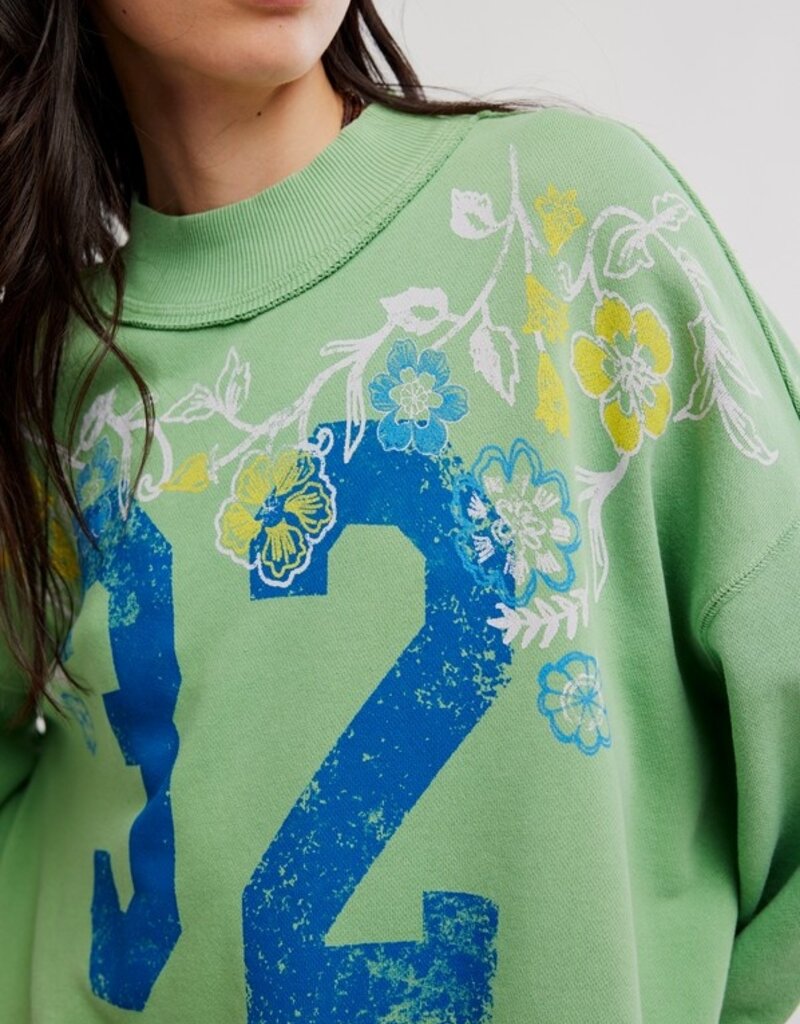 Free People Free People Palm Springs Turtle Graphic Tee