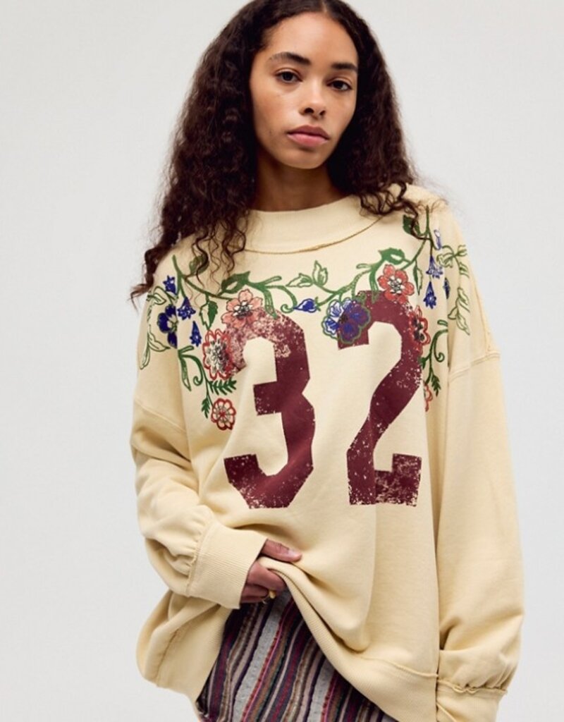 Free People Free People Palm Springs Turtle Graphic Tee