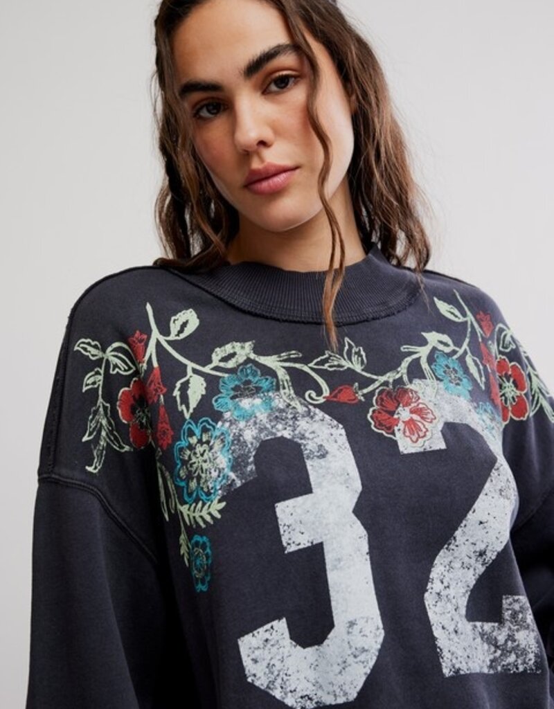 Free People Free People Palm Springs Turtle Graphic Tee