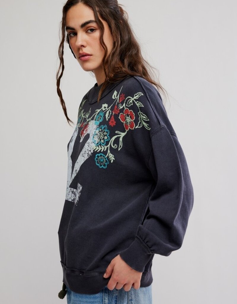 Free People Free People Palm Springs Turtle Graphic Tee