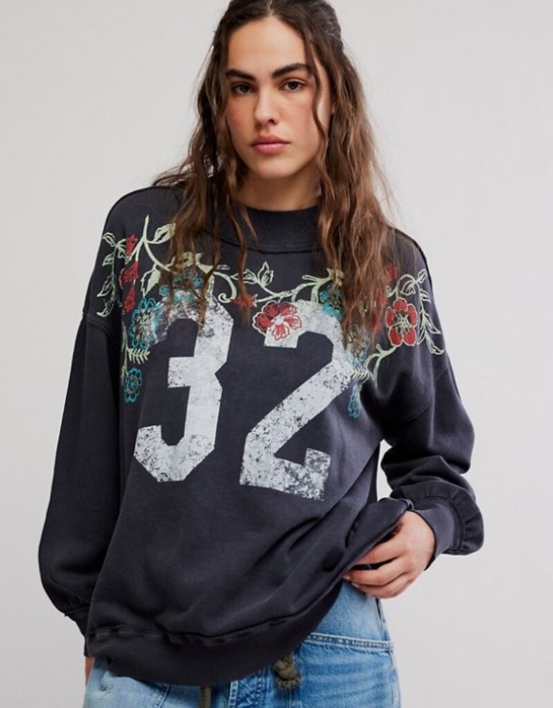 Free People Free People Palm Springs Turtle Graphic Tee