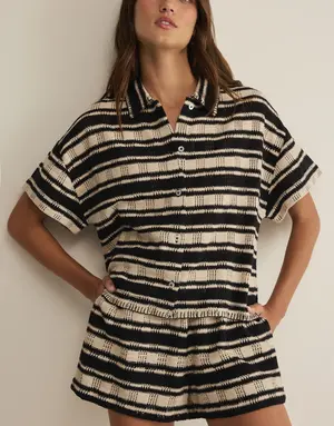 Z Supply Z Supply Monaco Stripe Button Up