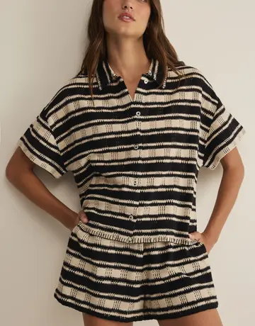 Z Supply Z Supply Monaco Stripe Button Up
