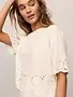 Z Supply Z Supply Daya Embroidered Linen Top