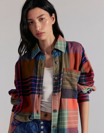 Free People Free People Ashley Plaid Shirt