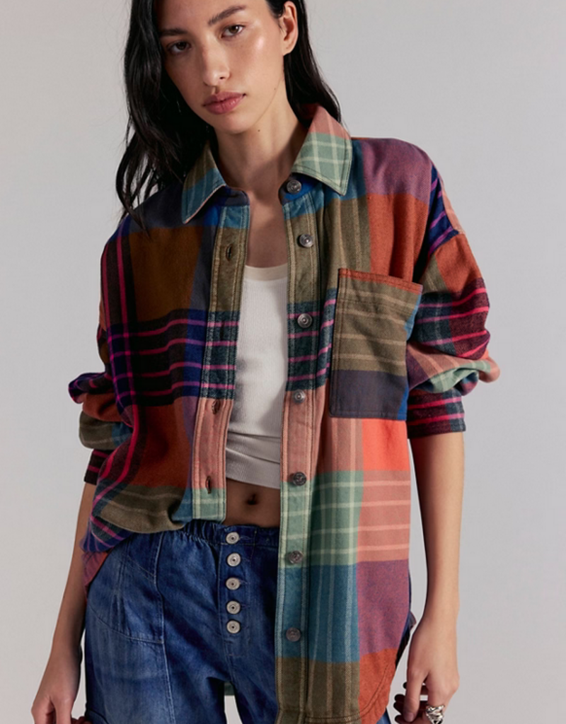 Free People Free People Ashley Plaid Shirt