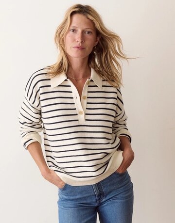 Marine Layer Marine Layer Valerie Polo Sweater
