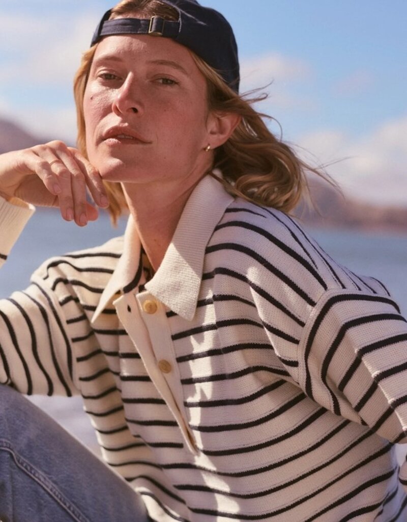 Marine Layer Marine Layer Valerie Polo Sweater