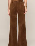 Z Supply Z Supply Cecile Faux Suede Wide Leg Pant