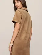 Z Supply Z Supply Leone Suede Mini Dress