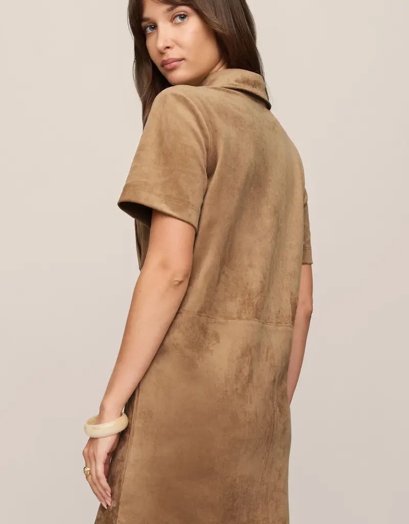 Z Supply Z Supply Leone Suede Mini Dress