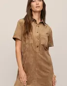 Z Supply Z Supply Leone Suede Mini Dress