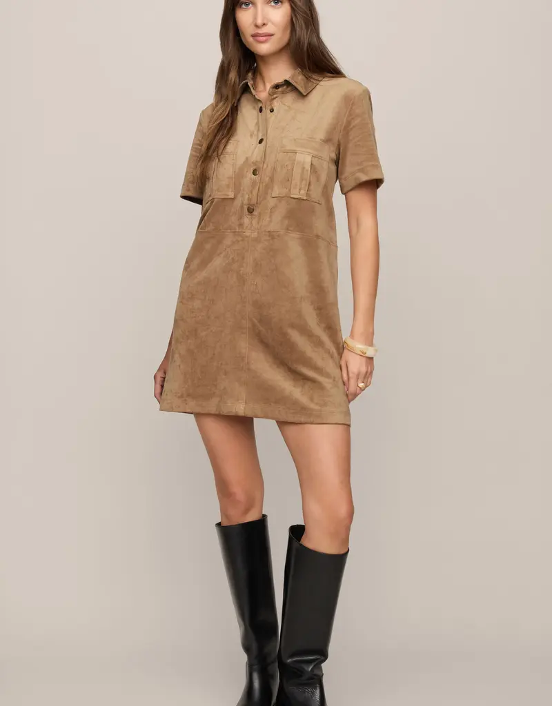 Z Supply Z Supply Leone Suede Mini Dress