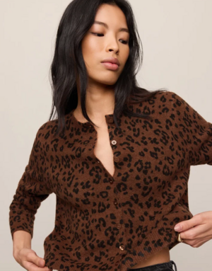 Z Supply Z Supply Medina Leopard Cardigan