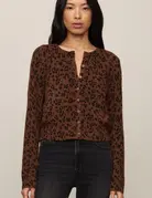 Z Supply Z Supply Medina Leopard Cardigan