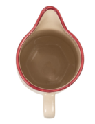 Creative Co-op Botanical Hand-Painted Pitcher