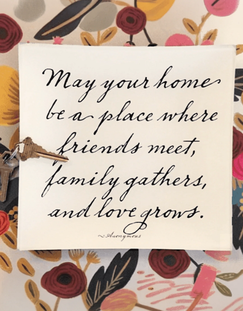 Ben's Garden May Your Home Be A Place Decoupage Glass Tray