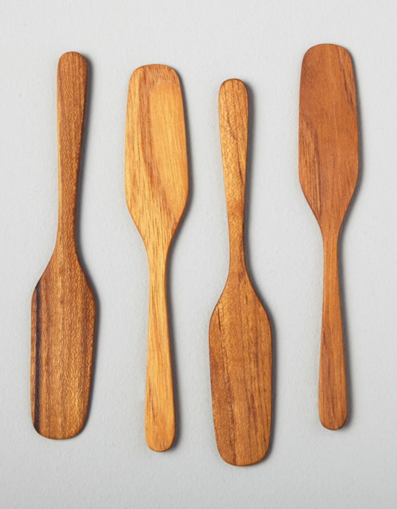 Be Home Be Home Teak Oar Shaped Spreaders - Set/4