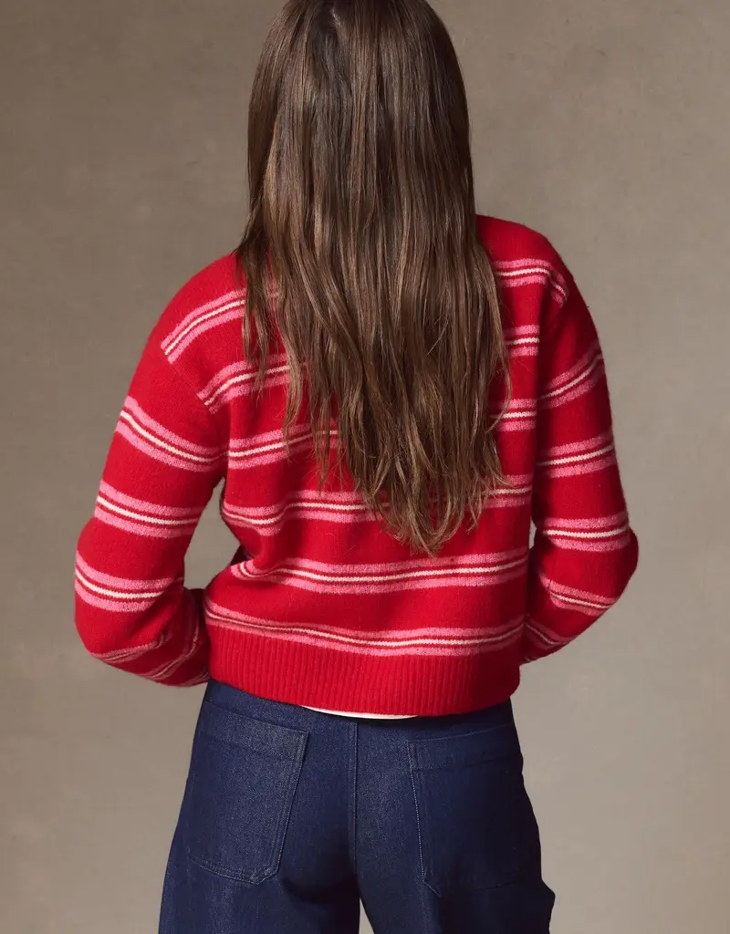 Marine Layer Marine Layer Coastal Merino Crewneck Cardigan