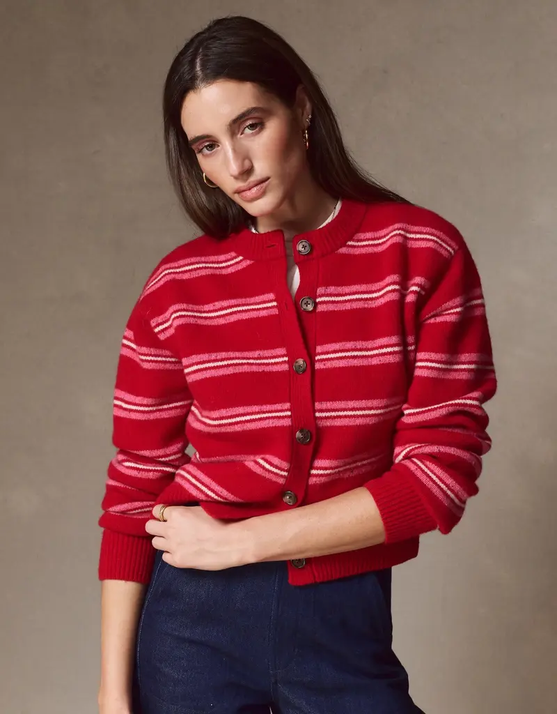 Marine Layer Marine Layer Coastal Merino Crewneck Cardigan