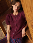 Marine Layer Marie Layer Suri Alpaca S/S Cardigan
